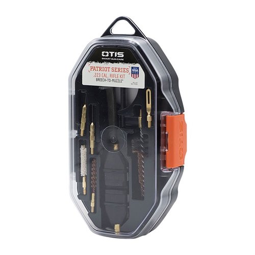 PATRIOT Series - Otis tarjoaa olennaiset puhdistusvälineet aseesi kunnossapitoon Breech-to-Muzzle®-menetelmällä, sisältäen monikäyttöisen T-handle-työkalun.