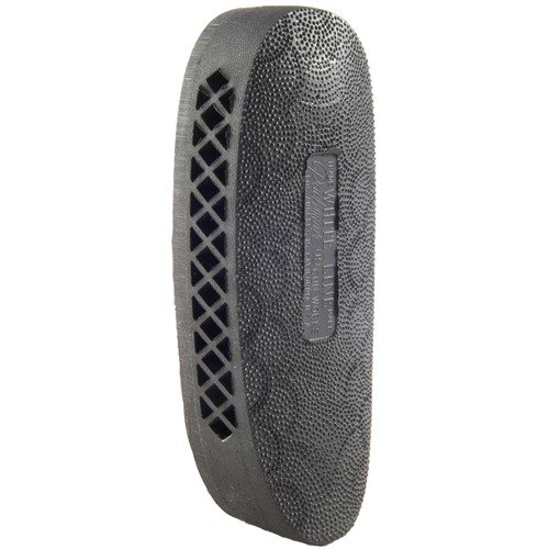 F325B DELUXE BLACK BASE FIELD RECOIL PAD suojaa olkapäitä voimakkaalta rekyyliltä ja on helppo muotoilla täydelliseen istuvuuteen. Erinomainen valinta haulikoille ja suurikaliiperisille kiväreille.