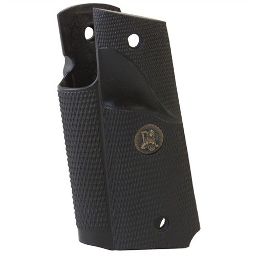 PACHMAYR GM-45C Combat Grips parantavat käsittelyä ja nopeuttavat lataamista toimintakilpailuissa, sopii 1911-tyyppisiin aseisiin ilman thumbrestiä.