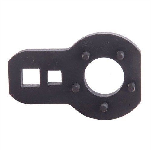 Precision Reflex AR-15/M16 Barrel Nut Wrench tarjoaa kestävästä 1018 teräksestä valmistetun rakenteen, 10 tuuman kahvan ja monipuolisen yhteensopivuuden työkaluille.