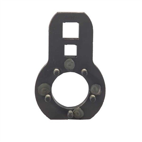Precision Reflex AR-10® Barrel Nut Wrench on kestävä työkalu, joka mahdollistaa tarkat asennukset ja poistot 3/8" ja ½" työkaluille, musta oksidi viimeistely.