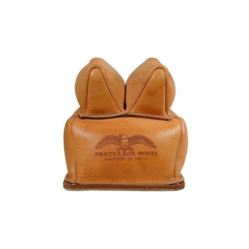 NO. 13B Custom Rabbit Ear Rear Bag on valmistettu käsityönä korkealaatuisesta nahasta, joka mahdollistaa kiväärin sujuvan liikkumisen ja vakauden ampumisen aikana.