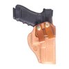SEMI-AUTO SUMMER SPECIAL 2 - erittäin hyvin piilotettavissa oleva, mukava ja koko päivän kantamiseen sopiva nahkaholsteri GLOCK 17/22:lle.