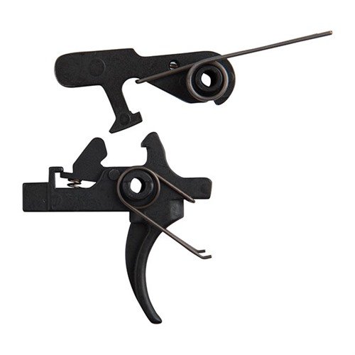 AR-15 NATIONAL MATCH 2-Stage Trigger tarjoaa tarkan 4½-5 lb vetopainon, parantaen tarkkuutta kilpailuissa ja pienriistan ampumisessa.