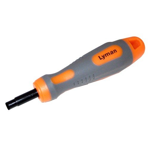 Lymanin PRIMER POCKET CLEANERS puhdistavat käytetyt primer-jäämät tehokkaasti vain muutamalla käännöksellä. Saatavilla erikseen suurille ja pienille aseille.