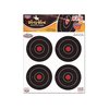 DIRTY BIRD - 5.5" targets tarjoavat erinomaisen näkyvyyden mustavalkoisen kontrastin ansiosta, ja ne ovat edullisia verrattuna Shoot-N-C:hen.