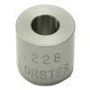 .228 halkaisijaltaan olevat Forster neck sizing bushingit on suunniteltu käytettäväksi Forster Precision Plus Bushing Bump Dies -työkalujen kanssa, kestäviä ja ultra-sileitä.