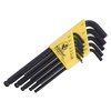 BONDHUS BALLDRIVER® HEX KEY L-WRENCH SET tarjoaa kestäviä ja tarkkoja työkaluja, jotka helpottavat pääsyä ahtaisiin paikkoihin 25 asteen kulmalla.