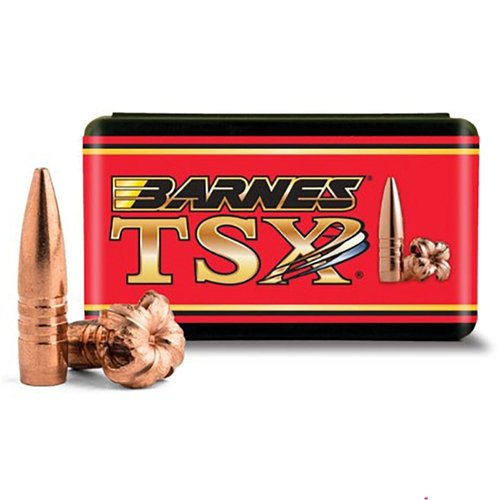 TRIPLE SHOT X® 30 CALIBER - 100% kuparista valmistettu, äärimmäisen tarkka ja voimakas metsästyskuula, joka säilyttää painonsa jopa raskaiden luiden läpi.