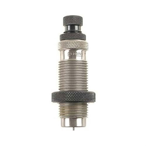 TYPE S Bushing Neck Die mahdollistaa tarkemman kaulan koon ja jännityksen hallinnan, käyttäen vaihdettavia sizing bushingeja ja säädettävää decapping-tyynyä.