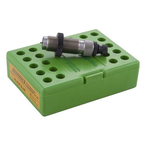 Reddingin Titanium carbide -sizer-die 9mm Luger tarjoaa huipputason kovuuden ja liukkaan pinnan, joka mahdollistaa lubeless-kartuskojen uudelleenmuotoilun vaivattomasti.