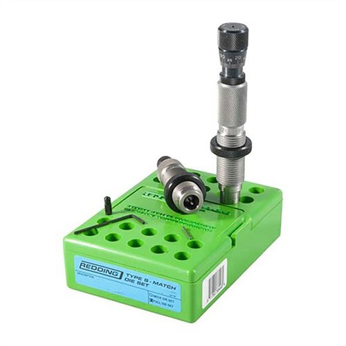Reddingin Type S Match Bushing Full Die Set yhdistää tarkkuuden ja säädettävän kaulan jännityksen, mikä takaa täydellisen täyspitkän muotoilun.