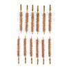 Dozen Pack Bronze Rifle Brushes, 375 Caliber, 8-32M, tarjoavat tehokkaan puhdistuksen ja pitkäikäisyyden, täydellinen valinta aseiden huoltoon.