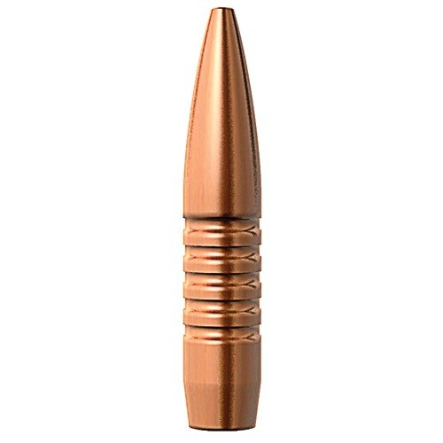 TRIPLE SHOT X® 338 kaliberin TSX 285GR -kuulat tarjoavat äärimmäistä läpäisykykyä, säilyttävät 100% painostaan ja ovat erittäin tarkkoja metsästyskuulia.
