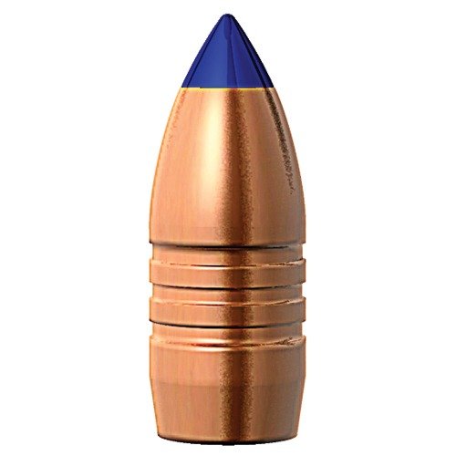 TIPPED TSX® 458 CAL - kaikki kuparirakenteen edut, polymer tip parantaa B.C.:tä, nopea laajeneminen ja 28% syvempi läpäisy kuin lyijyydellä.