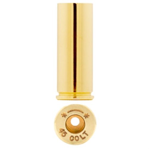 Starline 45 LONG COLT BRASS tarjoaa huippulaatuista suoraa seinää olevaa messinkiä, pakattu 100 kappaleen pusseihin, täydellinen tarkkuusammuntaan.