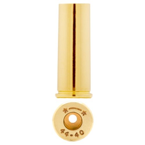 Starline 44-40 WINCHESTER BRASS tarjoaa huippulaatuista suoraa seinäbrassia, pakattuna 100 kappaleen pusseihin, täydellinen valinta ampujille.