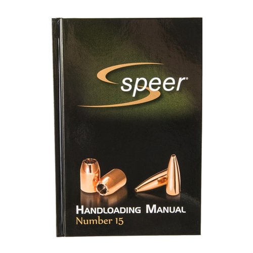 Speer Reloading Manual #15 on laajin julkaisu, joka tarjoaa vuosien kokemuksen ja tarkat lataustiedot niin aloittelijoille kuin kokeneillekin. Täydellinen opas!