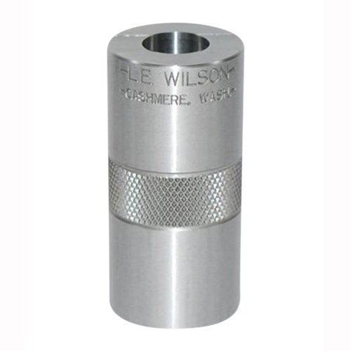 WILSON CASE GAGE 6MM ARC on tärkeä työkalu, joka auttaa säätämään 7⁄8"-14 pressiä, mittaamaan headspacea ja estämään ylisuuren brassin.