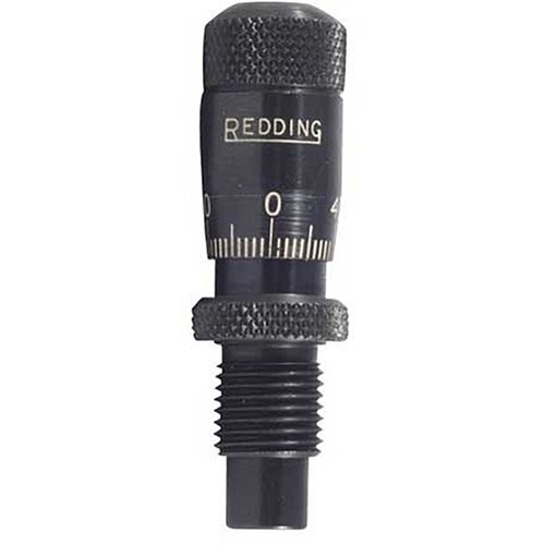 Reddingin STANDARD BULLET SEATING MICROMETER mahdollistaa tarkan ja toistettavan luotien istutussyvyyden säätämisen 1/1000 tuuman tarkkuudella.