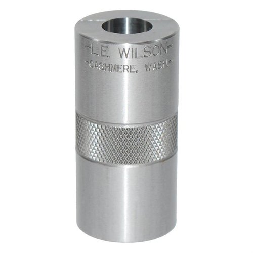 WILSON CASE GAGE 26/28 NOSLER tarkistaa patruunan pituuden ja headspace'n, estäen ylisuurentamisen ja pidentäen patruunoiden käyttöikää.