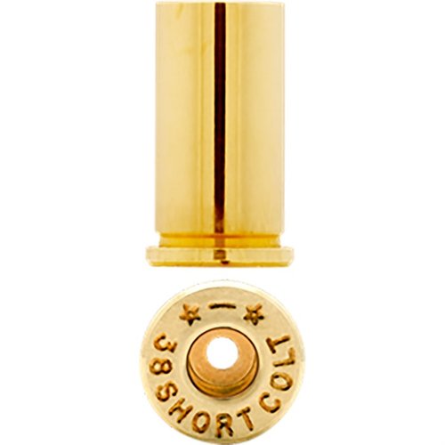 .38 Short Colt Brass on korkealaatuista, lyhennettyä .38 Specialia, joka sopii useimpiin .38 Special ja .357 Magnum aseisiin. Starline valmistaa sitä yli 40 vuoden kokemuksella.