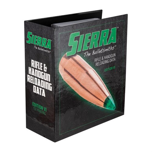 Sierra Bulletsin 6. painos tarjoaa ajankohtaista tietoa, lataussuosituksia, patruunoiden historiaa ja sanaston ammattilaisille ja harrastajille.