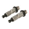 Redding Neck Die Set 6.5 PRC sisältää kaksi kuulaa: Neck Sizing Die, jossa on dekappausvarsi ja neck expander button, sekä Seating Die, jossa on kuulan ohjain ja crimp ring.