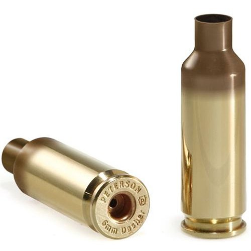 6mm Dasher Cartridge on valmistettu huipputeknologialla, joka takaa tarkat ja johdonmukaiset hylsyt. Kaikki messinki on kuumennettu ja puhdistettu.
