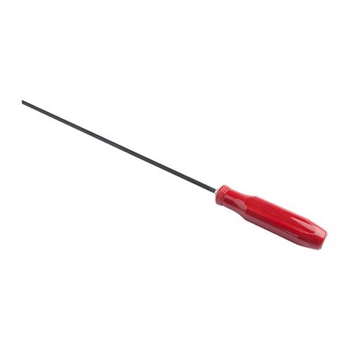 Bore Tech V-Stix tarjoaa laadukkaan, kaliberikohtaisesti värikoodatun puhdistusvarren, jossa on kestävä teräskuitu ja ergonominen, kuulalaakerilla varustettu kahva.