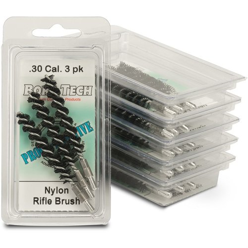 BORE TECHin Proof-Positive Nylon Bore Brushes tarjoavat erinomaisen puhdistustehon, kestävät rakenteet ja estävät kuparijäämien muodostumisen.