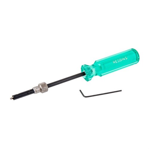 UNIVERSAL FLASH HOLE DEBURRING TOOL on REDDINGilta poistaa valmistuksen aikana jääneet burrit, parantaa sytytystä ja sopii kaikille kaliipereille .22-.338.
