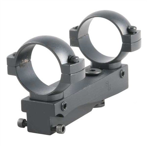 S&K Mosin Nagant Mount mahdollistaa helpon asennuksen ilman porausta tai muokkauksia, ja se tukee pitkän silmän etäisyyden tarkkuuskivääri- tai käsikivääriscopeja.
