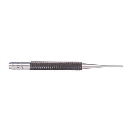 Starrett Pin Punch Set tarjoaa tarkkuutta ja kestävyyttä, ergonominen muotoilu ja selkeät koko-merkinnät tekevät työskentelystä helppoa ja tehokasta.