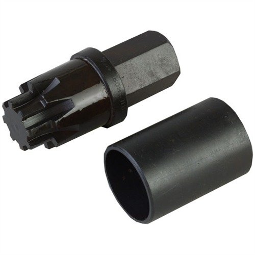 AR-15 Barrel Extension Wrench tarjoaa turvallisen ja helpon tavan asentaa tai poistaa tiukkoja piippupidikkeitä, tarkka istuvuus ja hyvä vääntövoima.