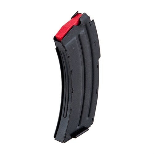 Tehdasvalmisteinen Savage Mark II 10 laukauksen 22lr -lipas, jossa on kestävä mattamusta pinta. Valmis käyttöön ja luotettava valinta ampumiseen.