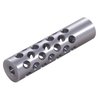 Monipuolinen #2 MUZZLE BRAKE 22 CALIBER vähentää rekyyliä ja nousua, 42 porttia maksimoivat hallinnan. Tarvitsee gunsmithing-työtä.