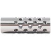 #3 MUZZLE BRAKE 22 CALIBER vähentää felt recoilia ja nostetta, 42 porttia maksimoivat hallinnan. Vaatii gunsmithingia, halkaisija .220".
