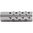 SHREWD #3 MUZZLE BRAKE 22 CALIBER 9/16-24 SS SILVER