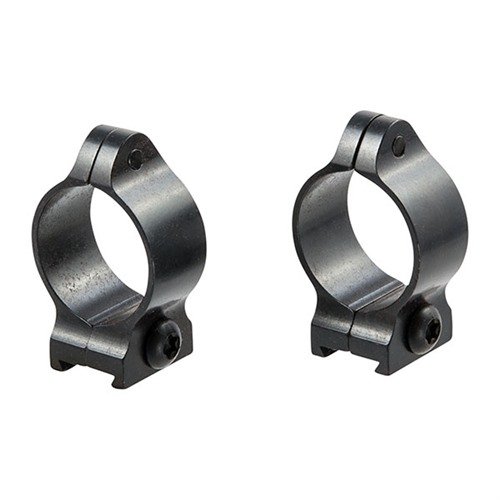 TALLEY FIXED SCOPE RINGS, 1" LOW SATIN BLUE RINGS tarjoavat kestävän ja matalan asennuksen, jossa on matalaprofiiliset Torx®-ruuvit. Sopii vain Talley-tukipohjiin.