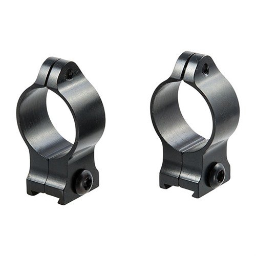 TALLEY FIXED SCOPE RINGS, 1" KORKEAT SATIN SININEN, tarjoavat kestävän kiinnityksen matalaprofiilisilla Torx® ruuveilla, sopii vain Talley-tukipohjiin.