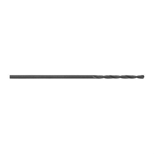 Triumph Twist Drill Co. lyhyet langanmittapora 57S (0.043"), HSS-rakenteella, tarkkuutta, kestävyys ja kompakti muotoilu tiukkoihin tiloihin.