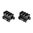 TRUGLO 3/4" 2 PIECE PICATINNY RISER MOUNT