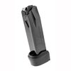 .40 S&W Beretta APX - alkuperäiset teräksiset patruunat, musta viimeistely, saatavilla 10, 15 tai 18 laukauksen kapasiteetilla, luotettava ja kestävä.