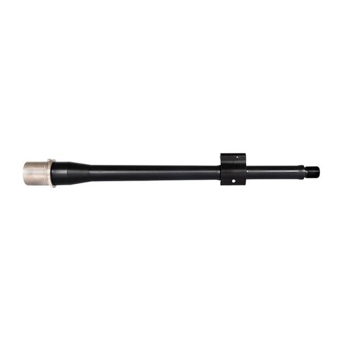 Ballistic Advantagein AR-15 Hanson Profile -kevyt, mutta jäykkä 5.56 NATO -kammio, 1/2"-28 suutinvaihtoehdot ja matta musta QPQ-pinta.