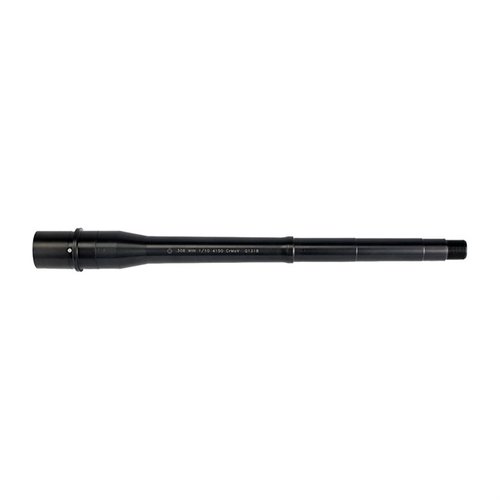 AR .308 12.5" Tactical Government - valmistettu 4150 Chrome Moly Vanadium teräksestä, QPQ-korroosionkestävä viimeistely, 1:10 twist, 5/8x24 kierteet.
