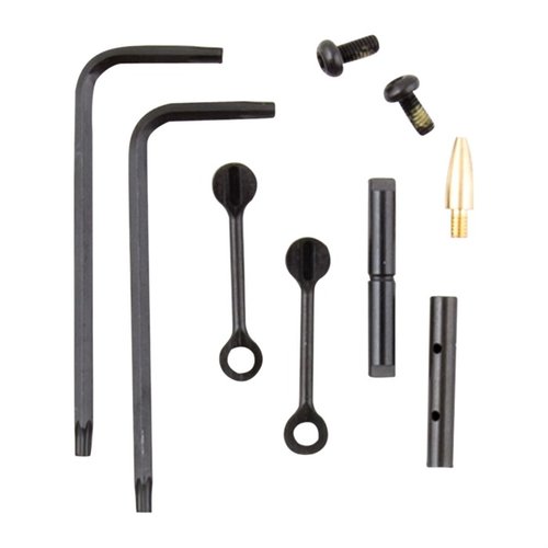 .154" KNS Precision AR-15 GEN. 2 MOD. 2 Non-Rotating Pin Set tarjoaa ultra-matalaprofiiliset linkit, jotka parantavat laakereiden toimintaa ja vakautta.
