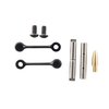 .155" KNS Precision AR-15 GEN. 2 MOD. 2 Non-Rotating Pin Set parantaa aseesi tarkkuutta ja luotettavuutta matalaprofiilisten linkkien ansiosta.