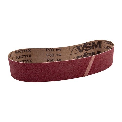 VSM:n 60 grit Compact Grain -hiontavyöt ovat kestäviä ja tehokkaita, suunniteltu Raytech-laajeneville hiontatrummuille, erinomaiselle viimeistelylle.