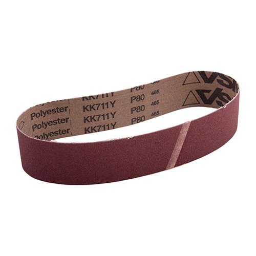 VSM:n 80 grit 2" x 25 1/2" hiontavyöt ovat kestäviä ja tarjoavat erinomaisen viimeistelyn. Sopii Raytech laajeneville hiontapuille.
